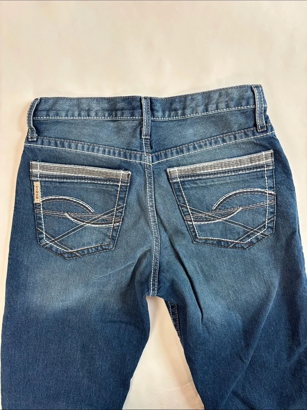 Cinch Grant Slim Straight Blue Jeans